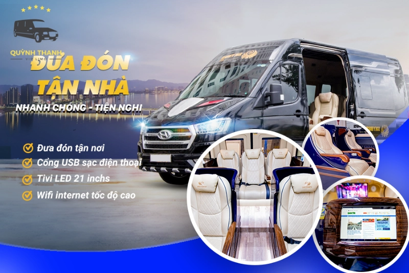 Di chuyển tiện lợi đến Thái Nguyên cùng Quỳnh Thanh Limousine
