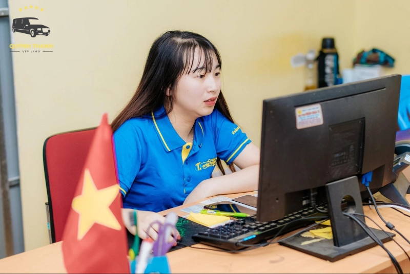 Quy trình đặt vé đơn giản và nhanh chóng tại Quỳnh Thanh Limousine