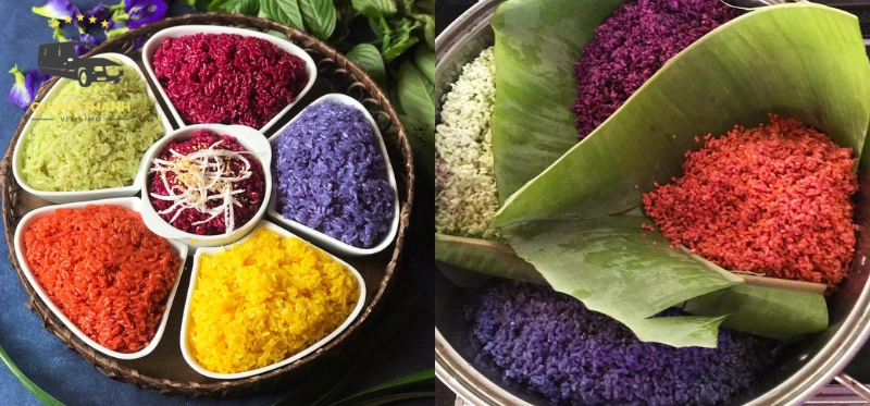 Xôi ngũ sắc